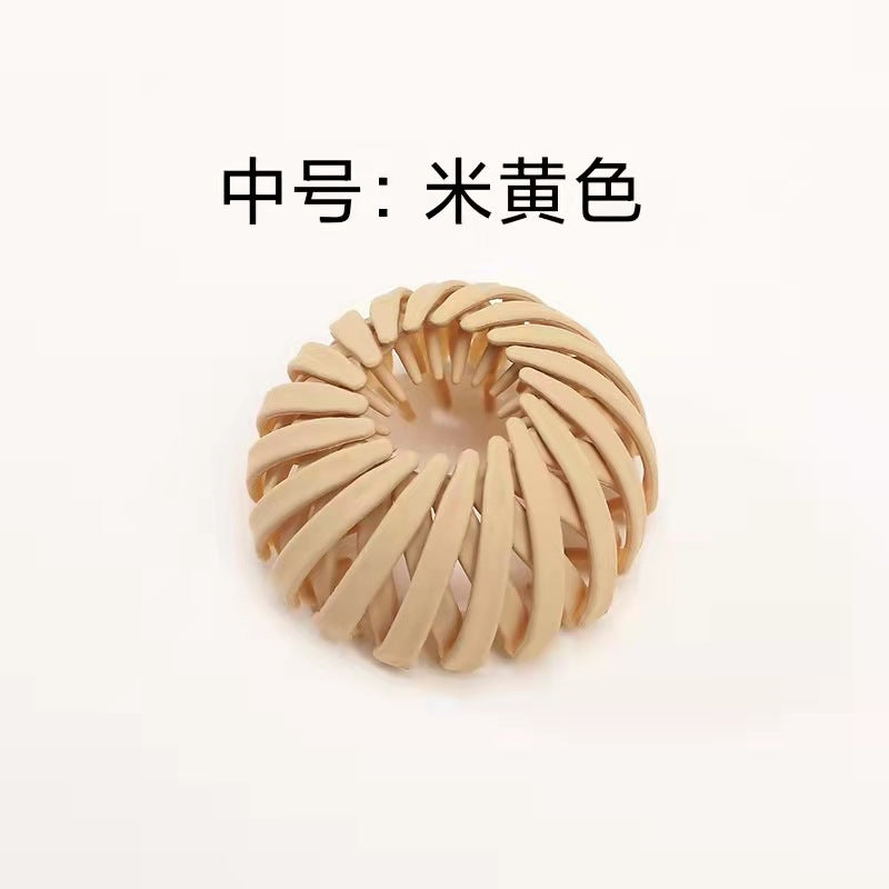 Wholesale Bird's Nest Hair Iron High Ponytail