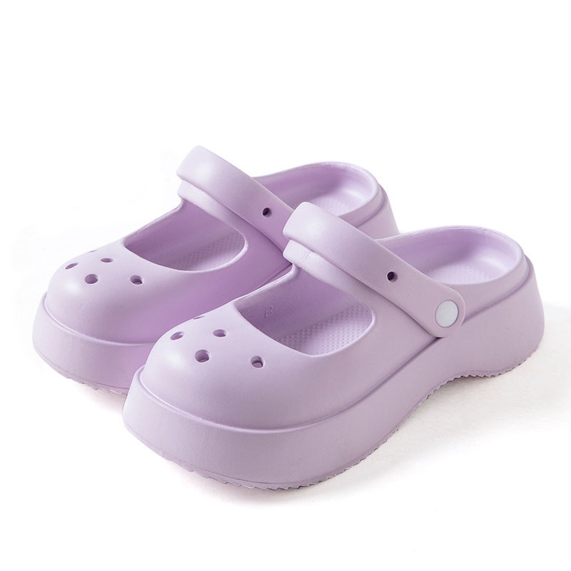 Wholesale EVA Height Increasing Hole Shoes