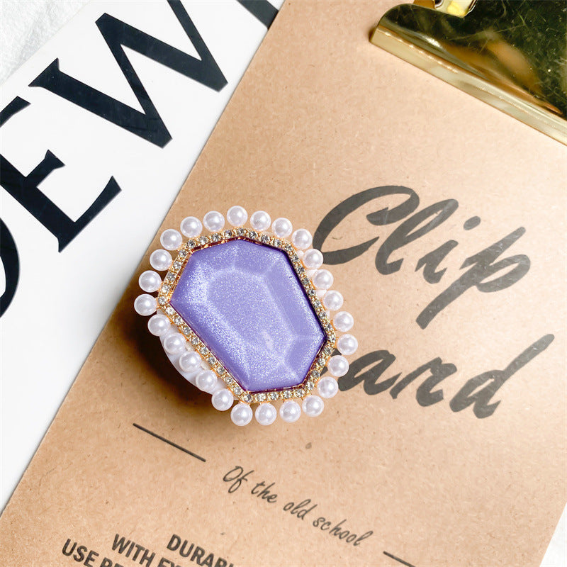 Wholesale Plastic Pearl Air Cushion Mobile Phone Holders