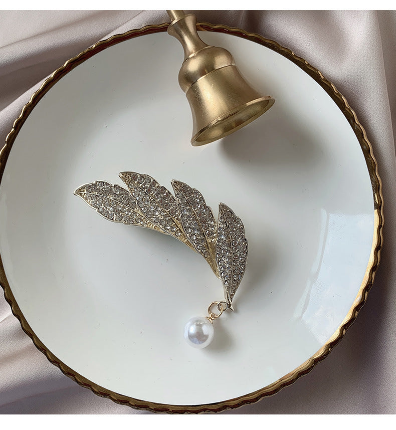 Wholesale Feather Spring Clip Hairpins