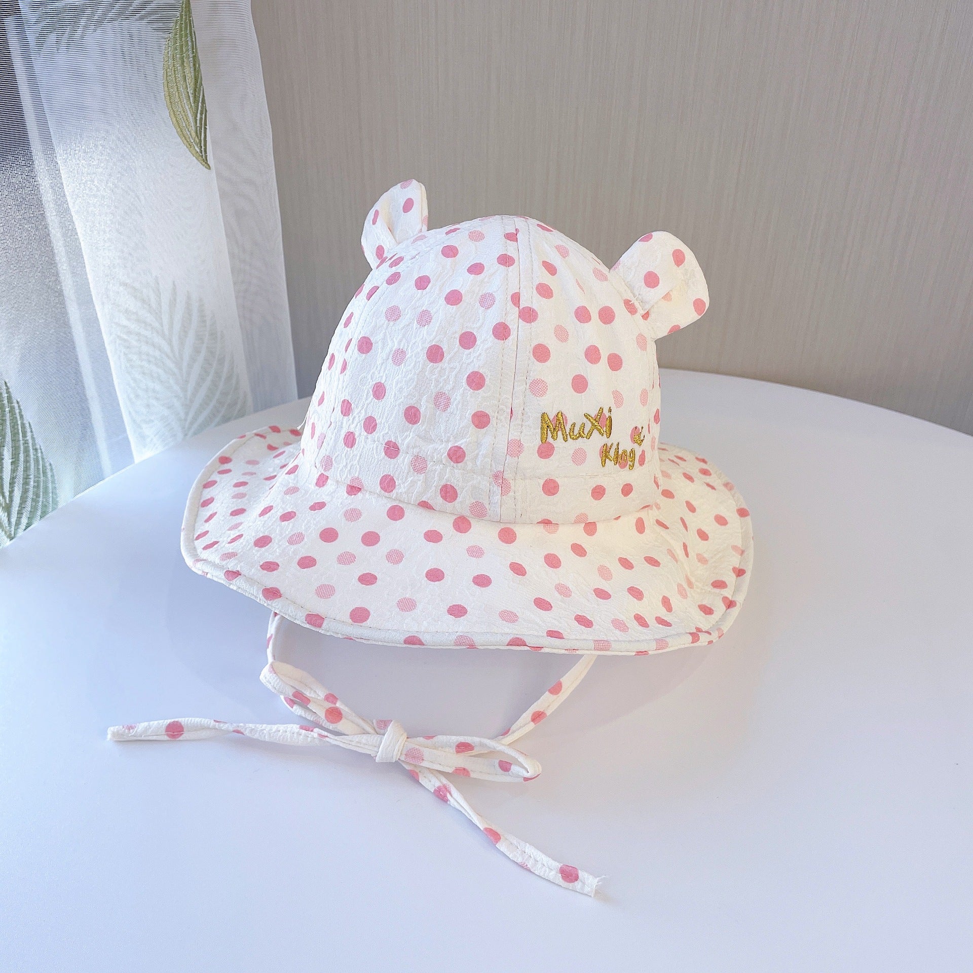 Sume de verano de verano al por mayor Sombrero de cubo de lana para niños con borde grande