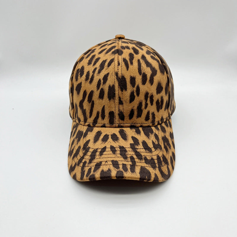 Gorra De Béisbol Grande De Algodón De Leopardo al por mayor