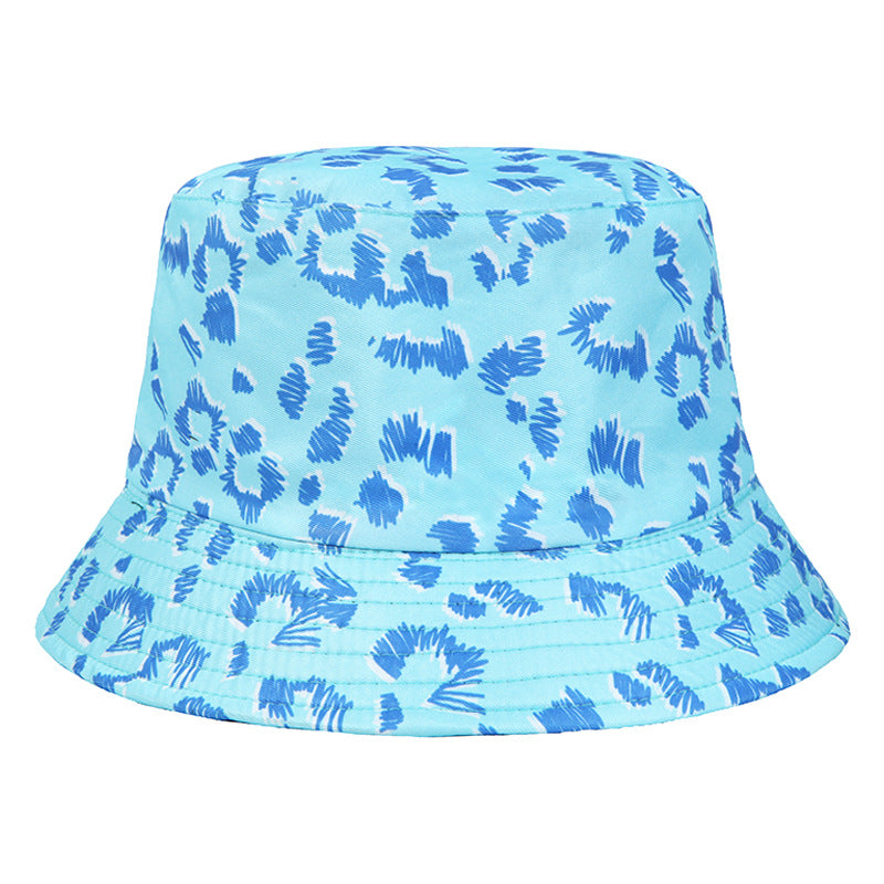 Venta al por mayor Sombrero de cubo reversible de diente de león de poliéster