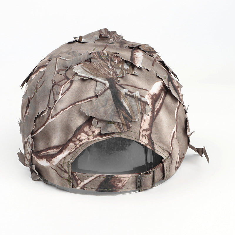Venta al por mayor Gorra De Camuflaje Bionic De Hoja De Algodón