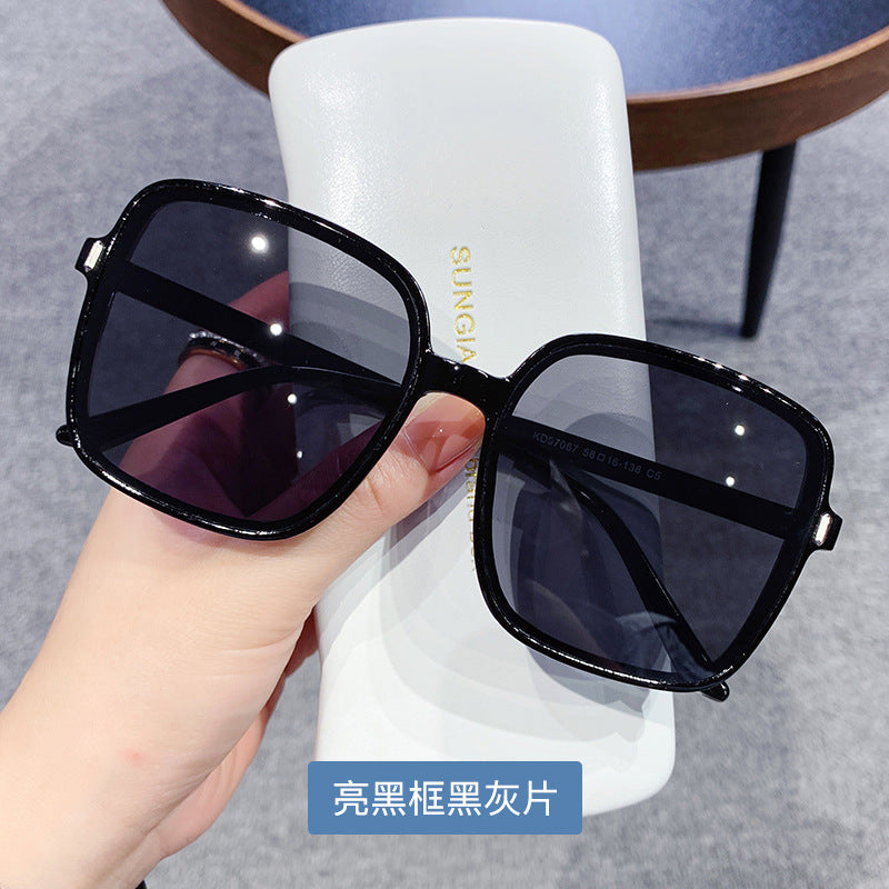 Wholesale PC Rice Nail Big Frame Sunglasses
