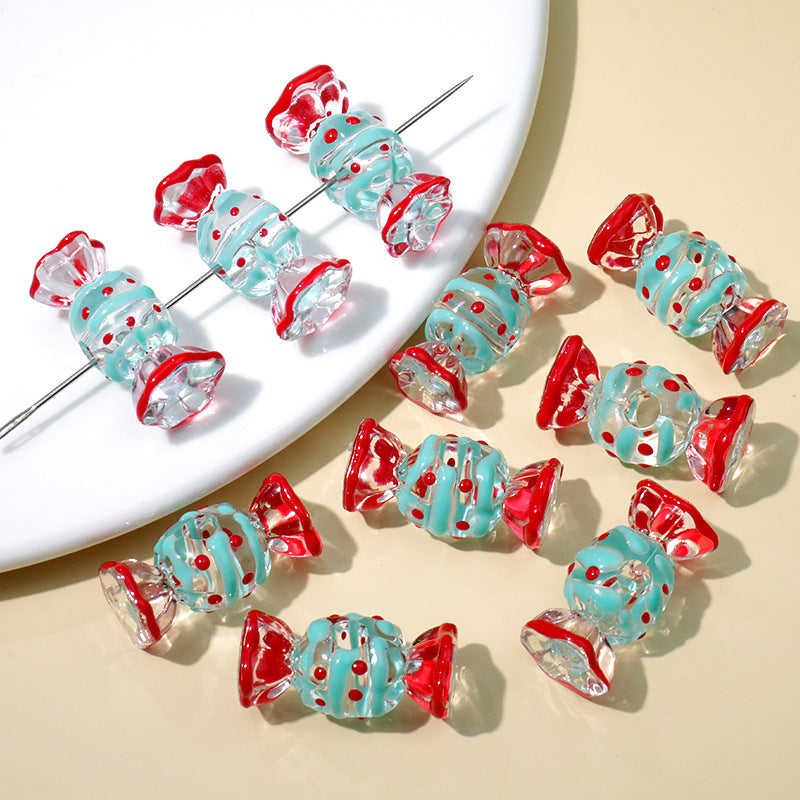 Al por mayor lindos accesorios de joyería de joyas para goteo de aceite pintado a mano