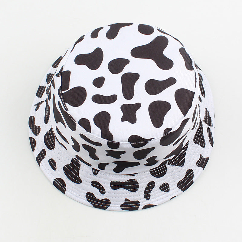 Wholesale Polyester Cow Print Bucket Hat