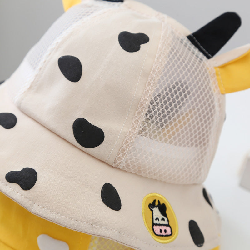 Wholesale Summer Cotton Children's Sunscreen Fisherman Hats