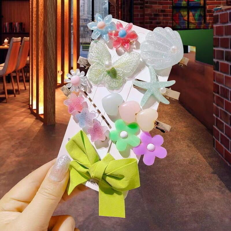 Wholesale Children's Broken Hair Fruit Resin Hairpin