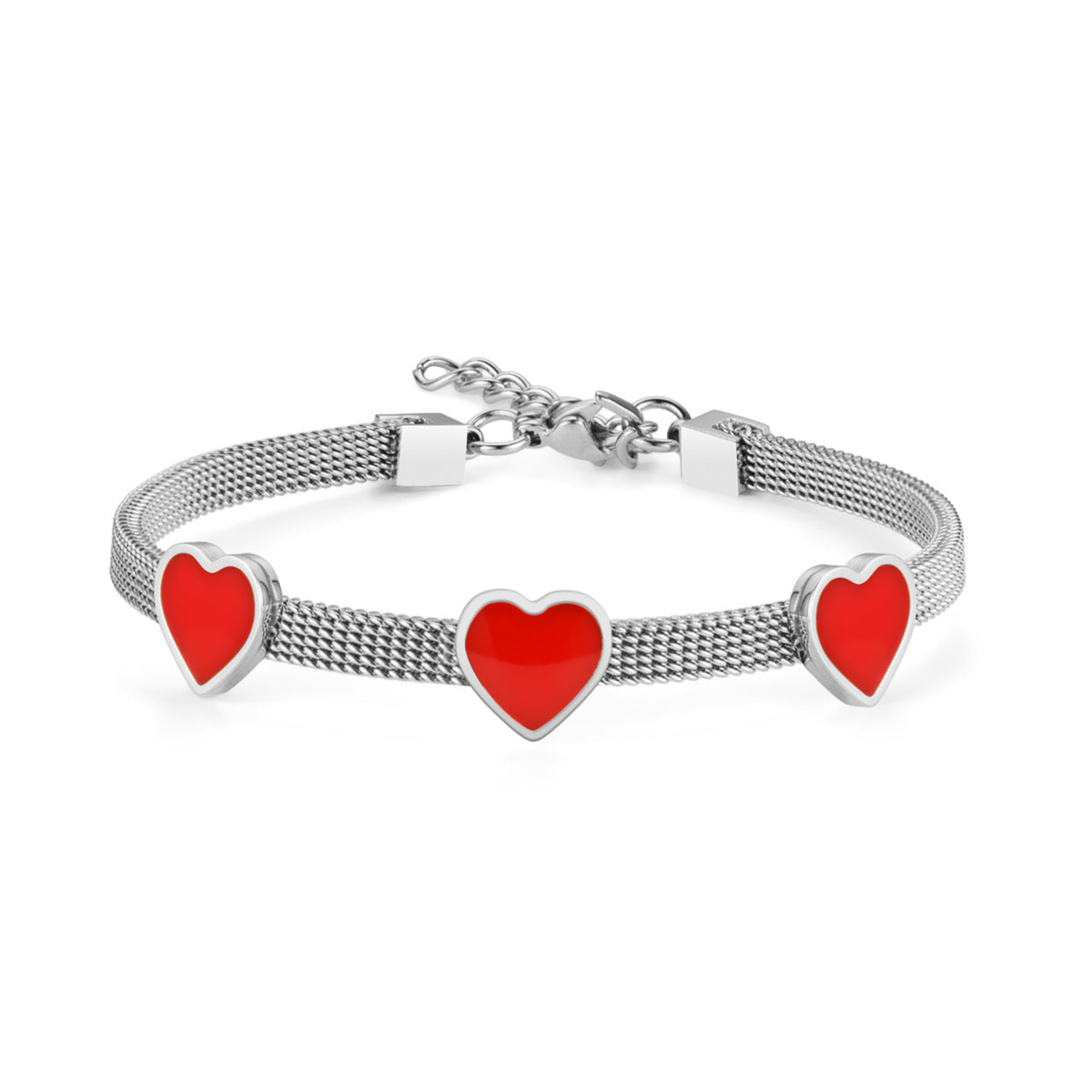 Pulsera Corazón De Acero Inoxidable al por mayor
