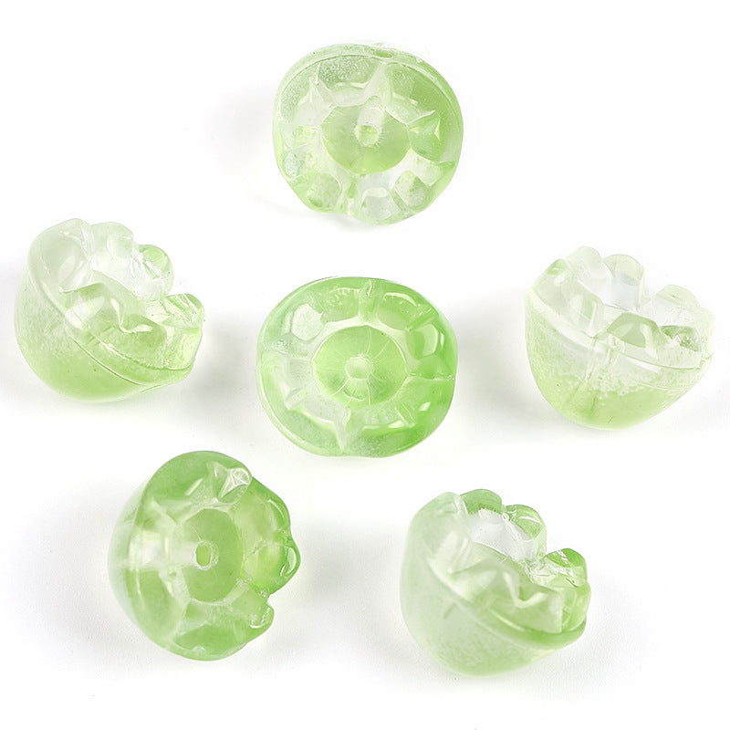 Wholesale of 50PCS/PACK Lily of The Valley Flower Bud Crystal Beads