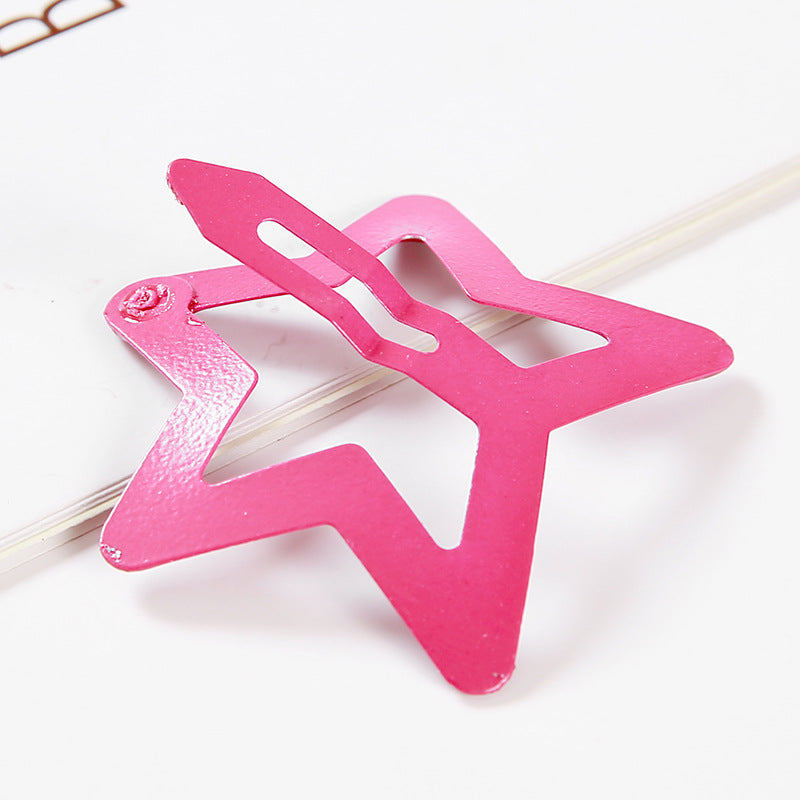 Pinzas Para El Cabello De Acrílico De Estrellas Brillo De Lentejuelas al por mayor