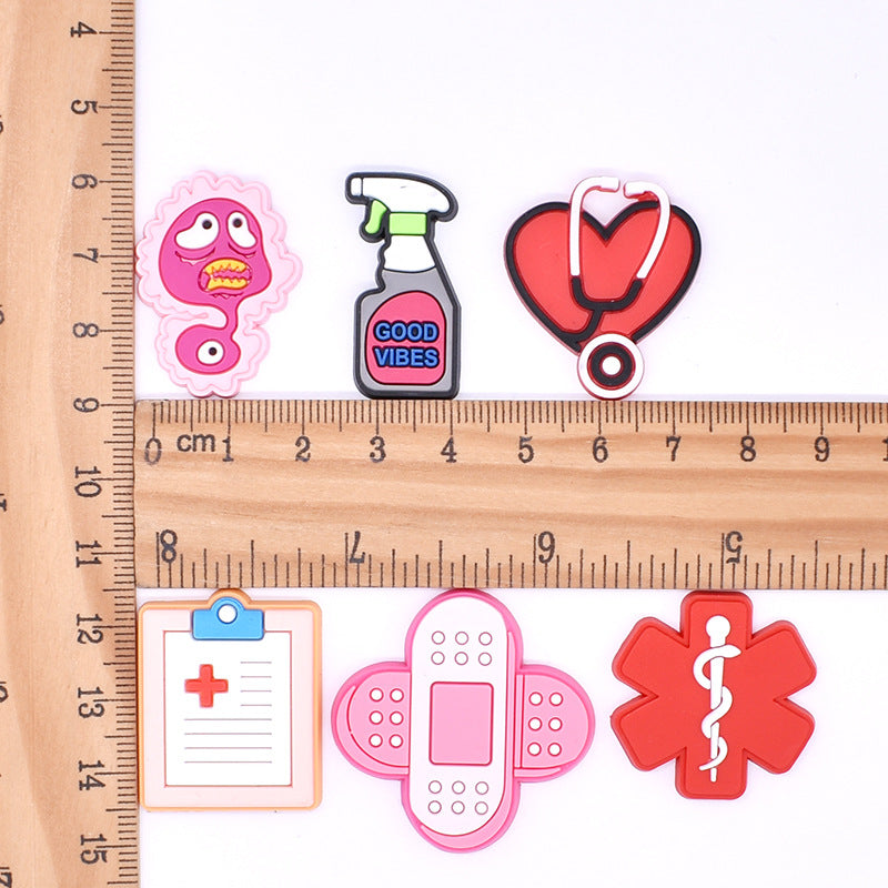 Wholesale 100PCS PVC Slippers Buckles