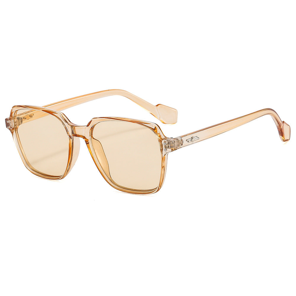 Venta al por mayor PC Square Simple Rice Nail Gafas de sol