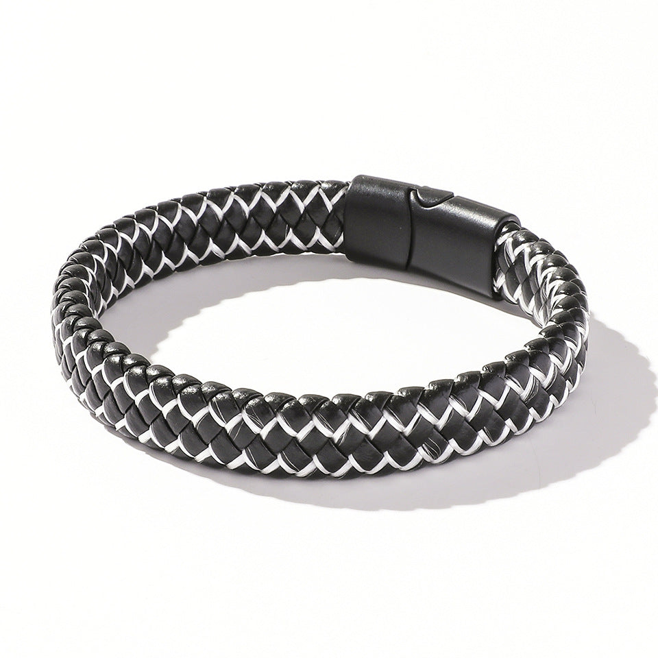 Wholesale Hand Woven Magnetic Buckle Bracelet