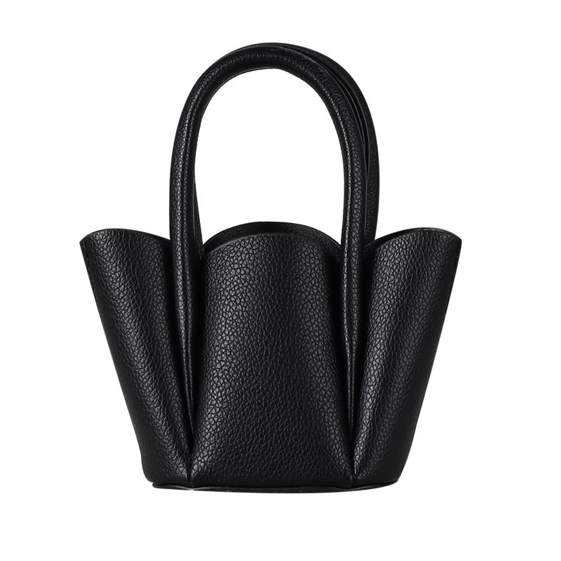 La bolsa de mensajero al por mayor del pétalo de la flor del nuevo estilo de la PU