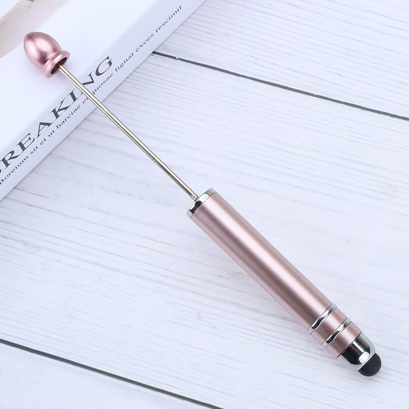 Wholesale Beadable Pnes Colorful Gradient Stylus Pen DIY Plastic Pen