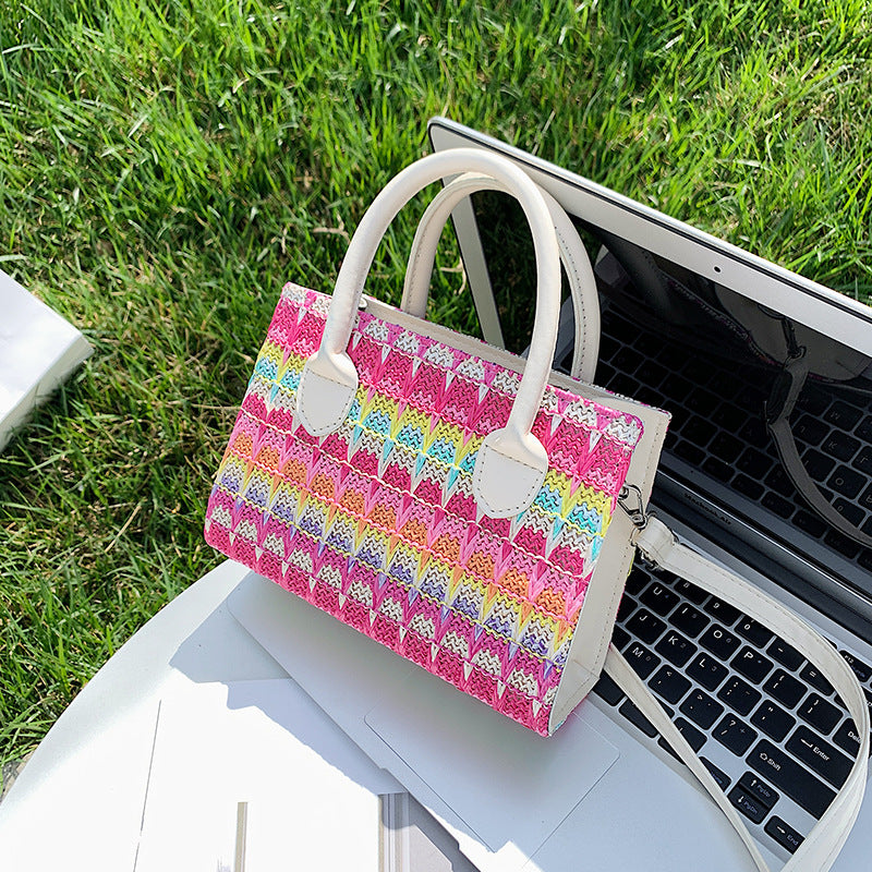 Wholesale PU Woven Bag