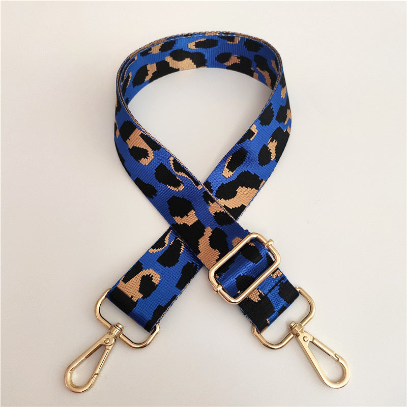 Wholesale Nylon Colorful Leopard Print Adjustable Shoulder Straps