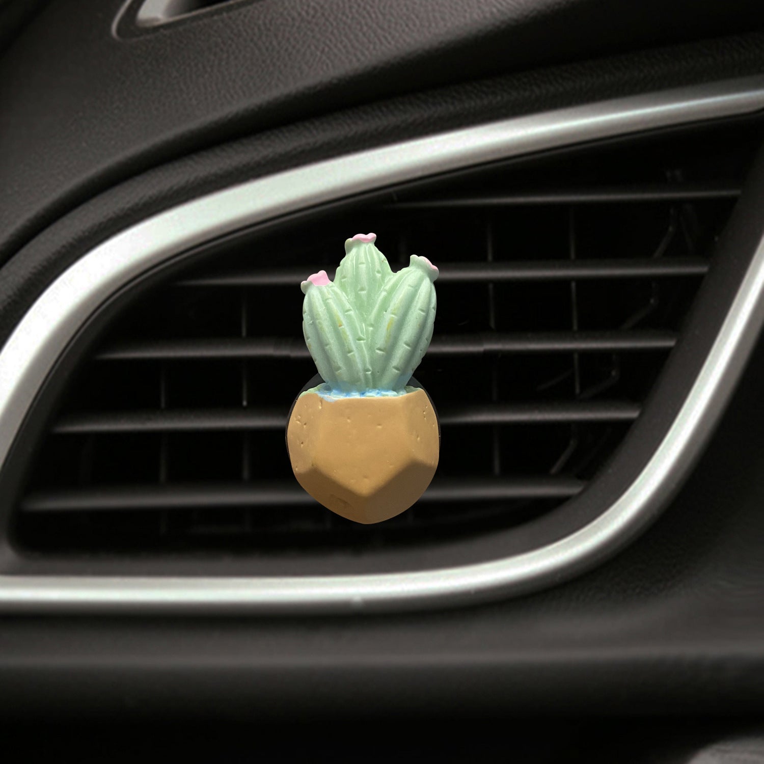 Wholesale Candy Color Small Potted Car Aroma Decoration Clip