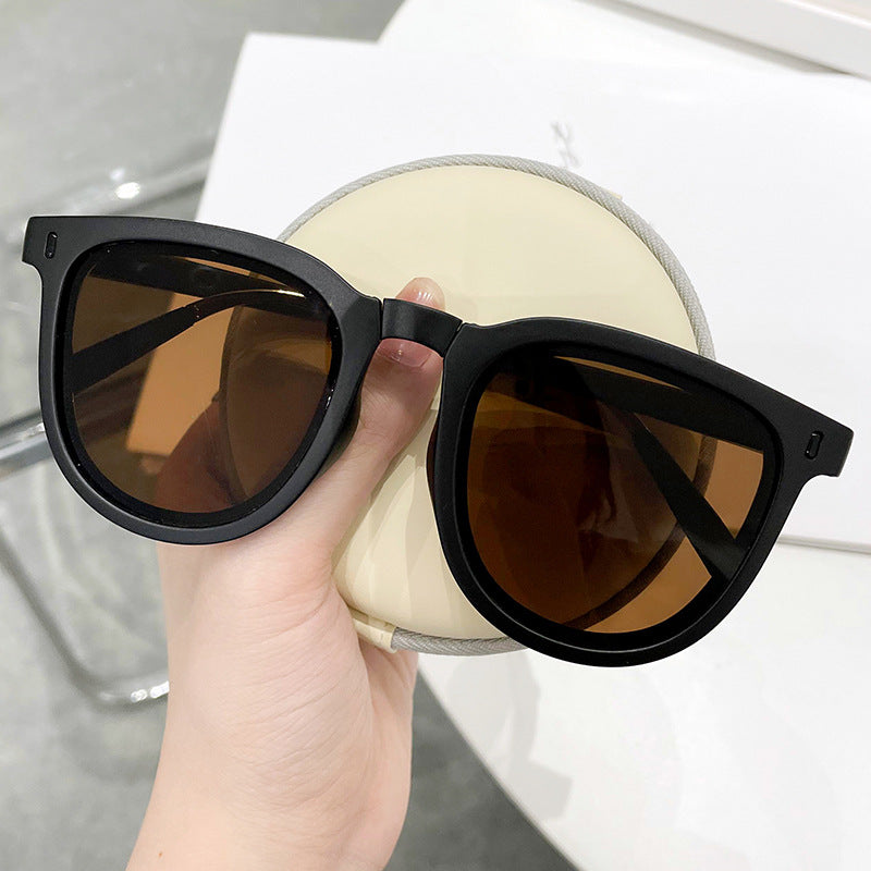 Wholesale PC Foldable Banana Blush Men Sunglasses