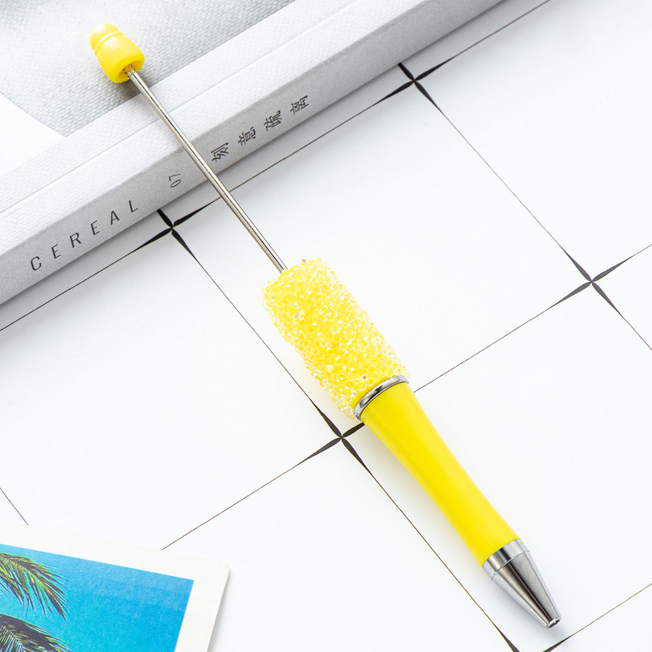 Wholesale Beadable Pen Sugar Beadable Pens Rhinestone DIY Pens