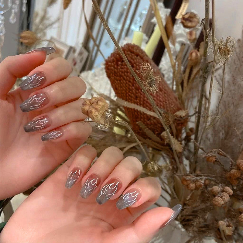 Wholesale Plastic Long Rainbow Bag Nail Art Chips