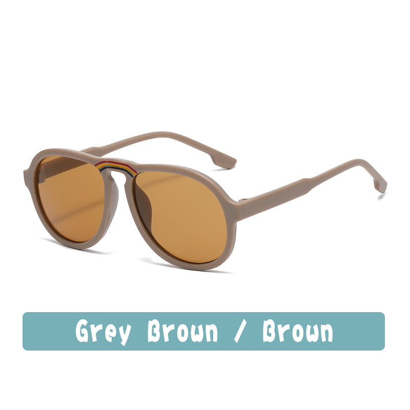 Venta al por mayor Gafas de sol para niños Rainbow AC