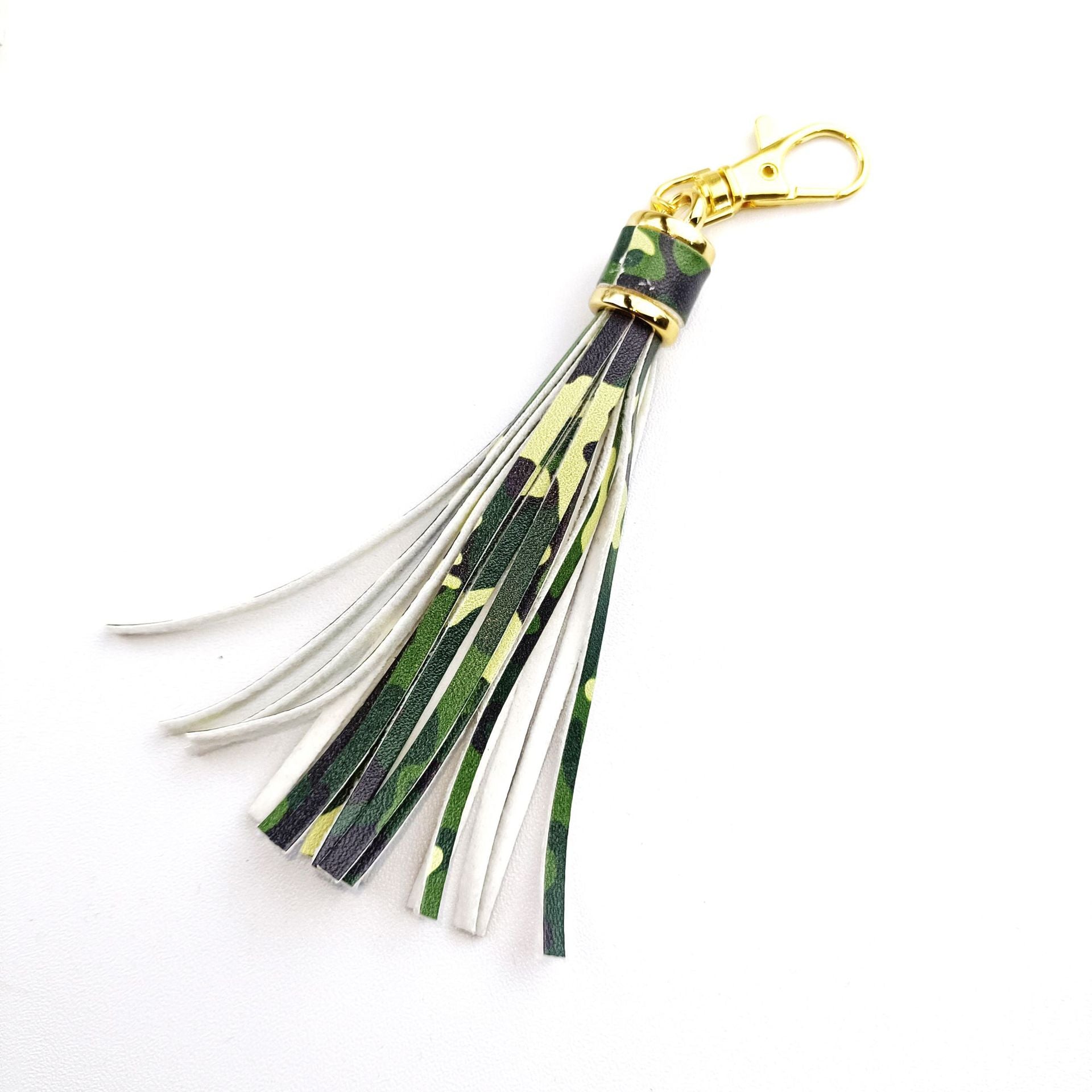 Wholesale Pu Leather Tassel Pendant Keychain