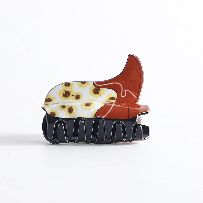 Wholesale 10PCS Acrylic Western Cowboy Hat Barrette