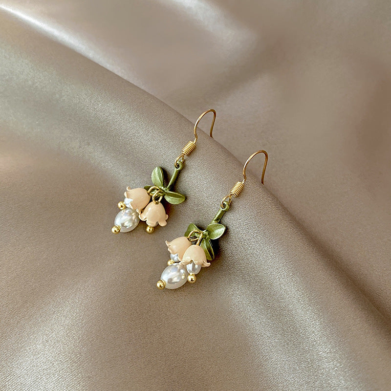 Wholesale Pearl Leaf Pearl Bracelet Earrings Necklaces