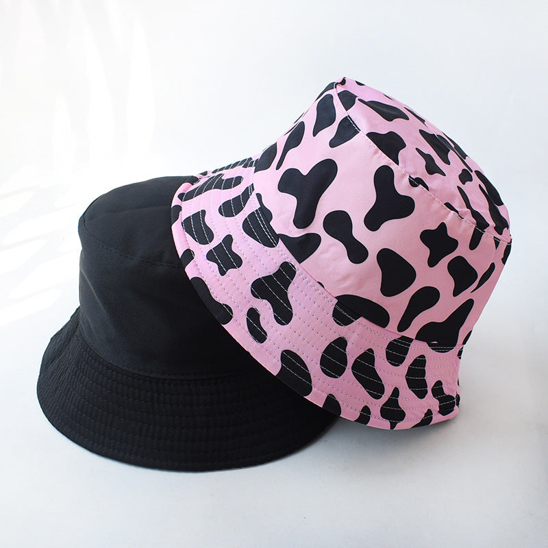 Wholesale Cotton Cow Pattern Fisherman Hat