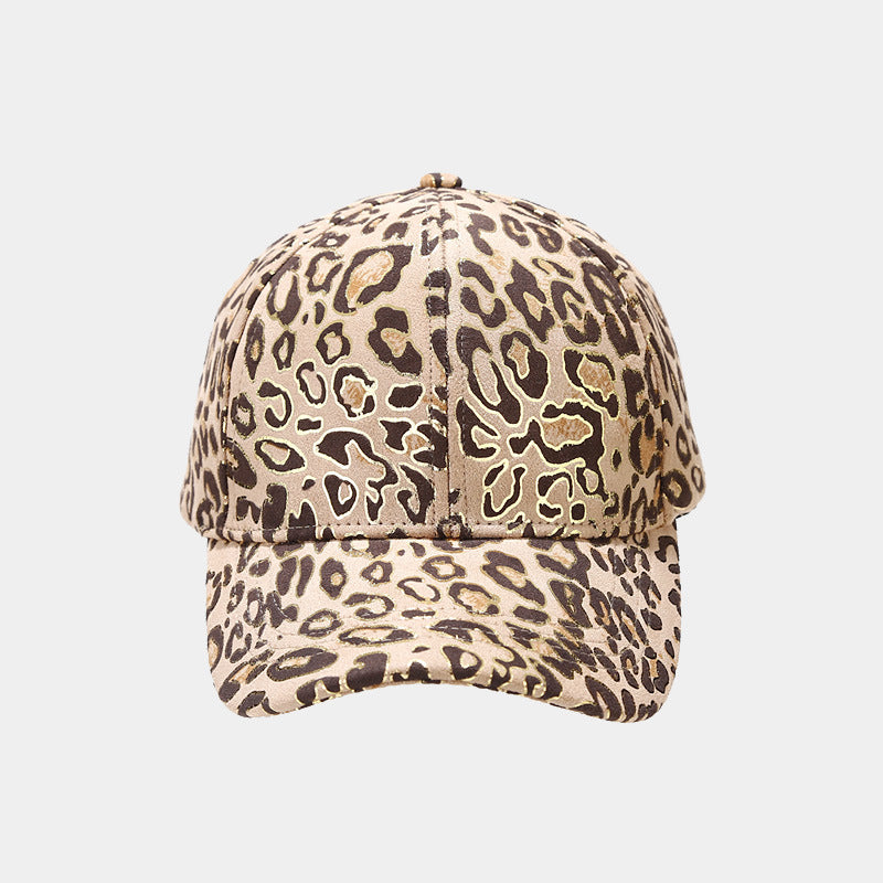 Wholesale Polyester Leopard Print Baseball Caps