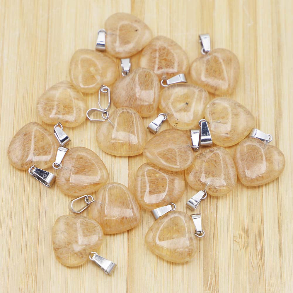 Wholesale 20MM Heart Crystal Beads