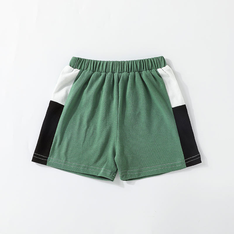 Venta al por mayor, poliéster, camiseta a juego, pantalones, traje para niños