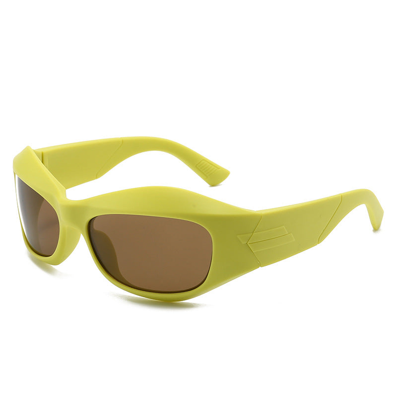 Al por mayor 2023 nuevas gafas de sol futuristas y2K PC