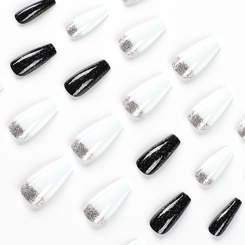 Wholesale Black and White Contrasting Color Manicure Glue