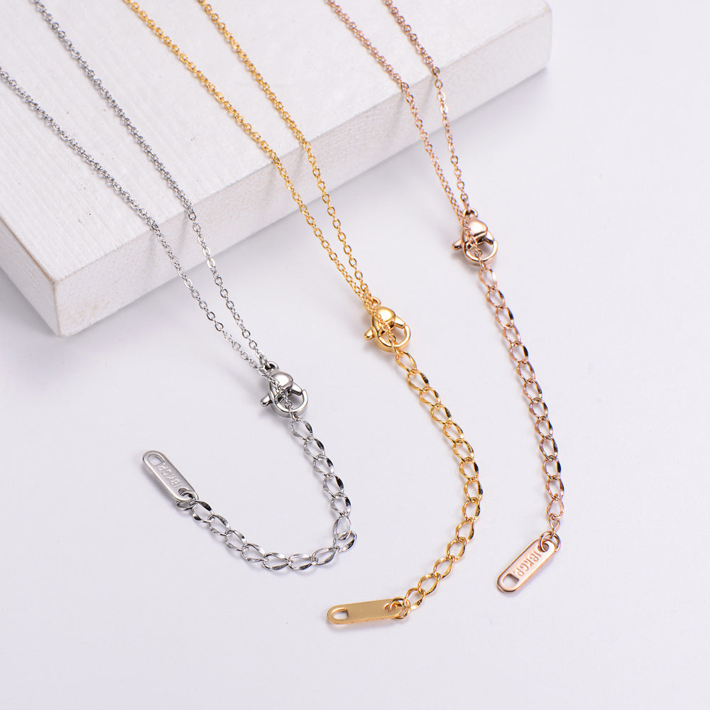 Wholesale Stainless Steel Shell Pendant Necklace