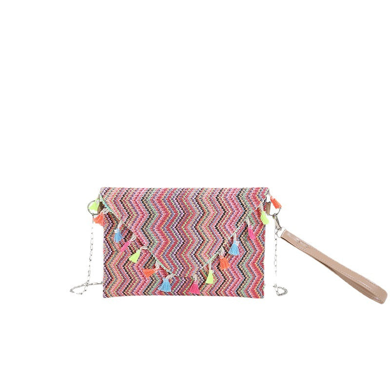 Venta al por mayor Carteras De Borla De Paja