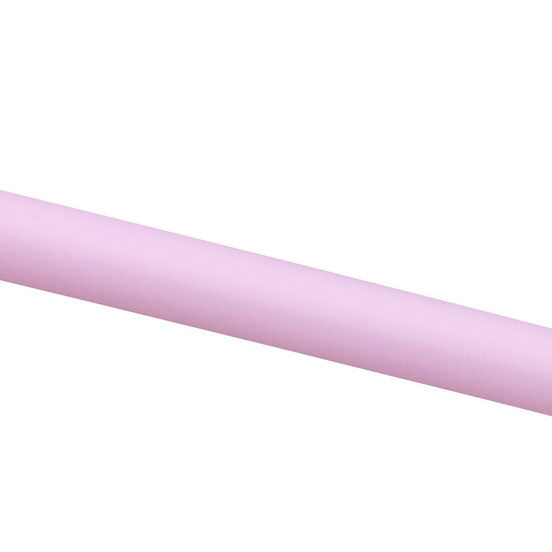 Wholesale Plastic Solid Color Rod Leopard Pattern Plush Ball Pen