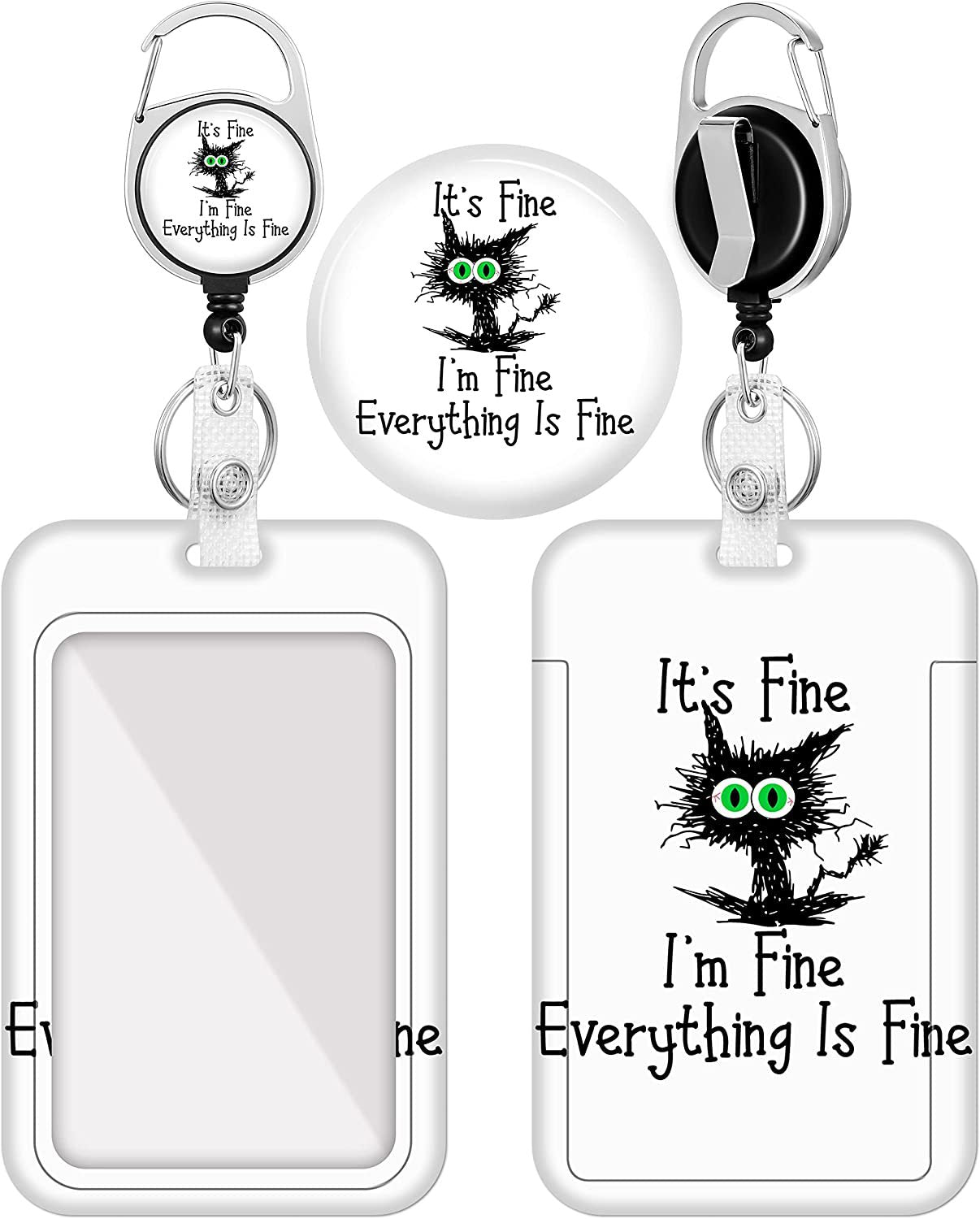 Cadena de llave del soporte de plástico del arco iris al por mayor