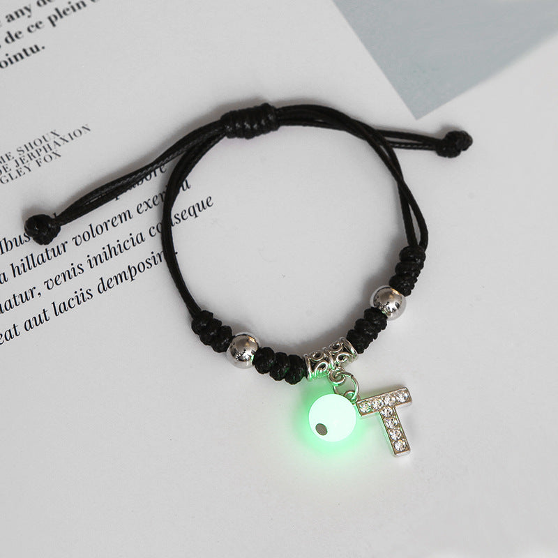 Pulsera Luminosa De Alfabeto Inglés De Aleación al por mayor