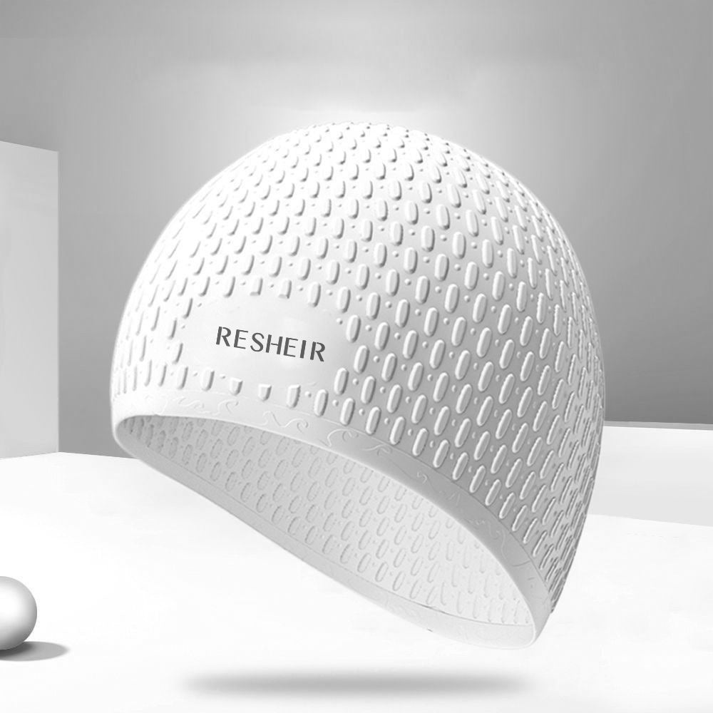 Wholesale Plus Size Bubble Silicone Swim Cap Swimwear