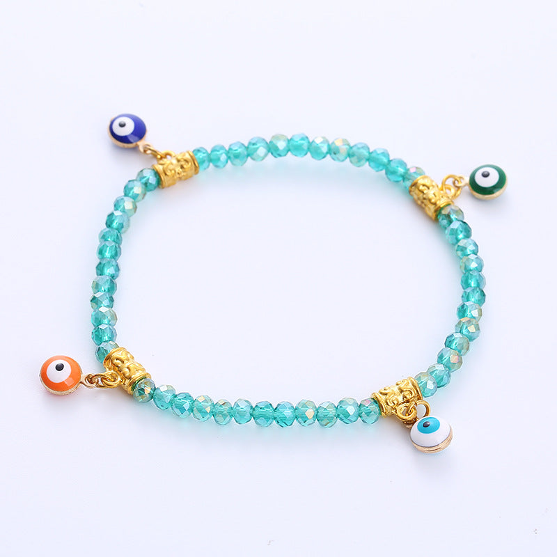 Pulsera De Aleación De Cristal De Ojo De Diablo al por mayor