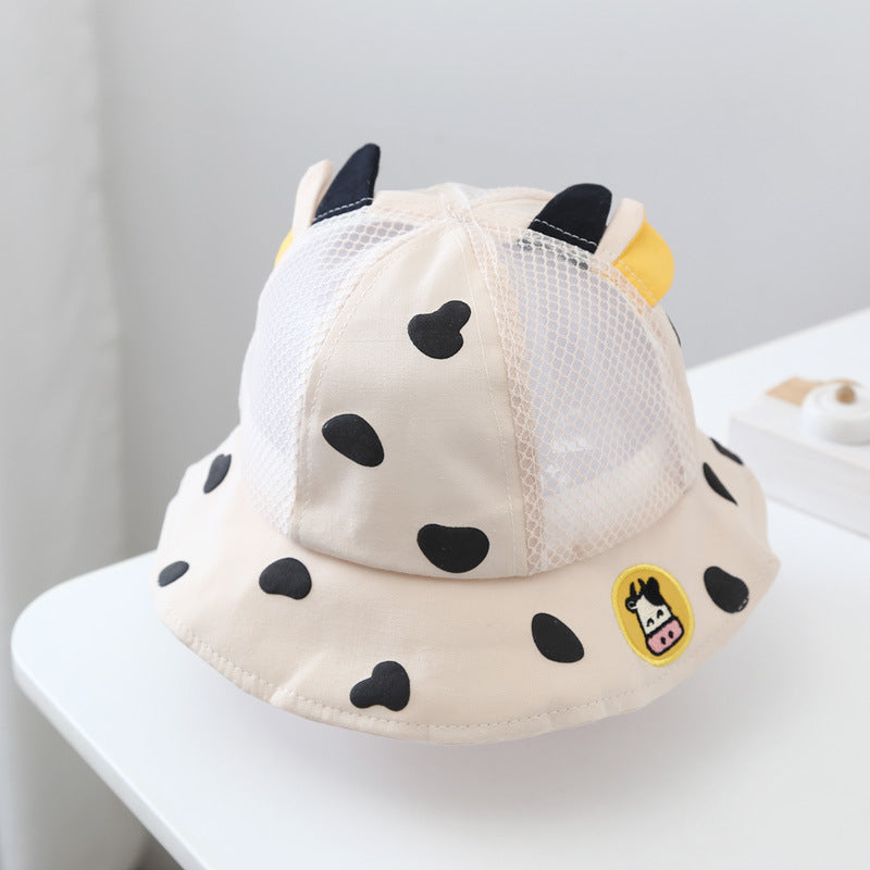 Wholesale Summer Cotton Children's Sunscreen Fisherman Hats