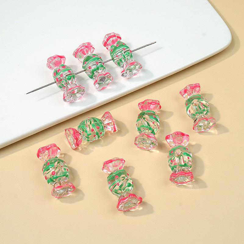 Al por mayor lindos accesorios de joyería de joyas para goteo de aceite pintado a mano