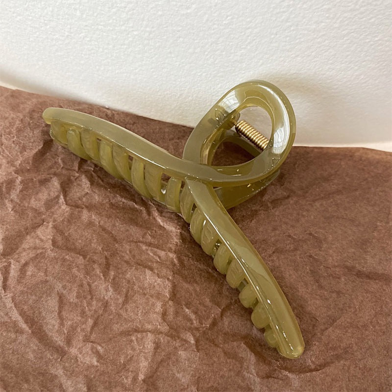 Pinzas Para El Cabello De Acrílico De Color Jalea Grande al por mayor