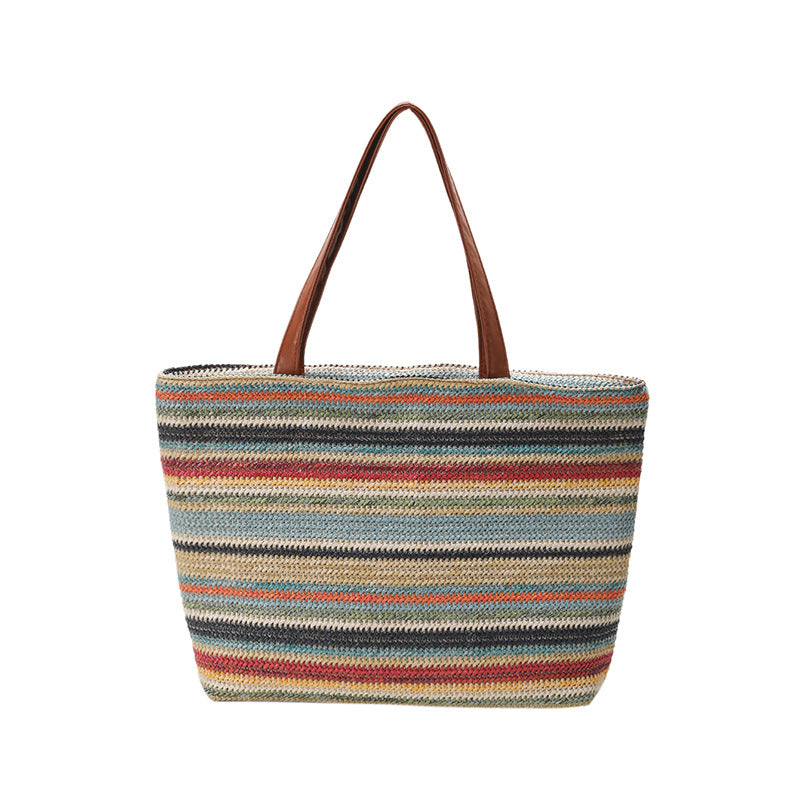 Wholesale Large Capacity Straw Woven Bags