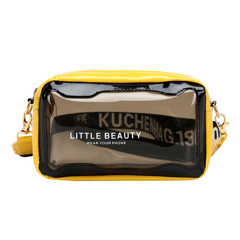 Bolsa transparente de láser PU al por mayor