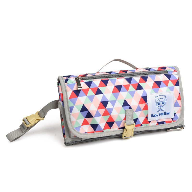 Bolsa de almacenamiento de pañales plegable impermeable de poliéster al por mayor